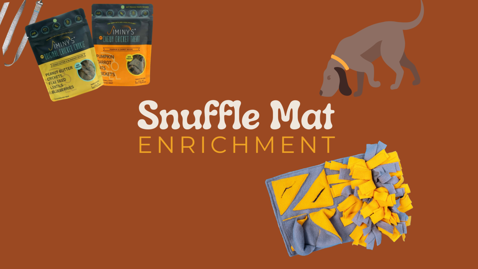 Snuffle Mat Enrichment for your Dog